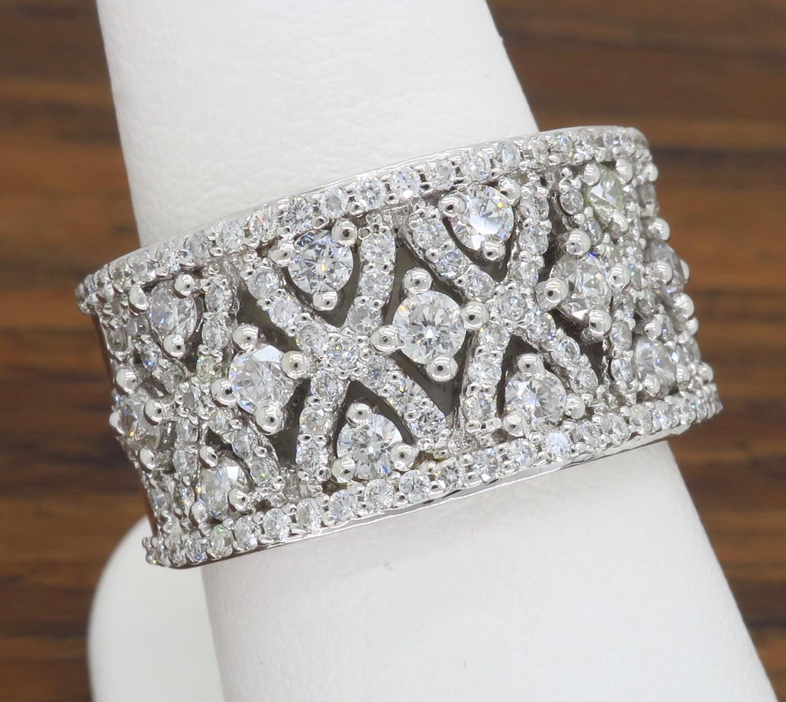 Diamond Anniversary Ring 7