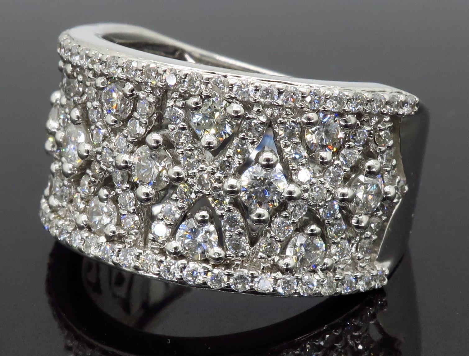 Women's or Men's Diamond Anniversary Ring