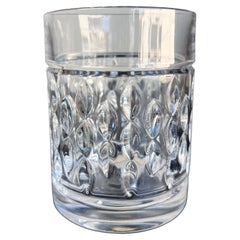 Ralph Lauren Diamond Crystal Glass Double Old Fashioned Whisky