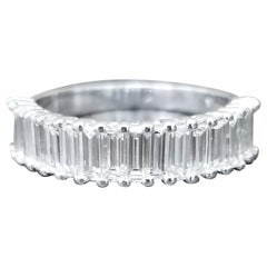 Diamond Baguette Cut Wedding Ring