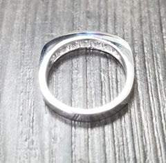 Diamond Baguette Wedding Ring Set in 14 Karat White Gold Channel Setting