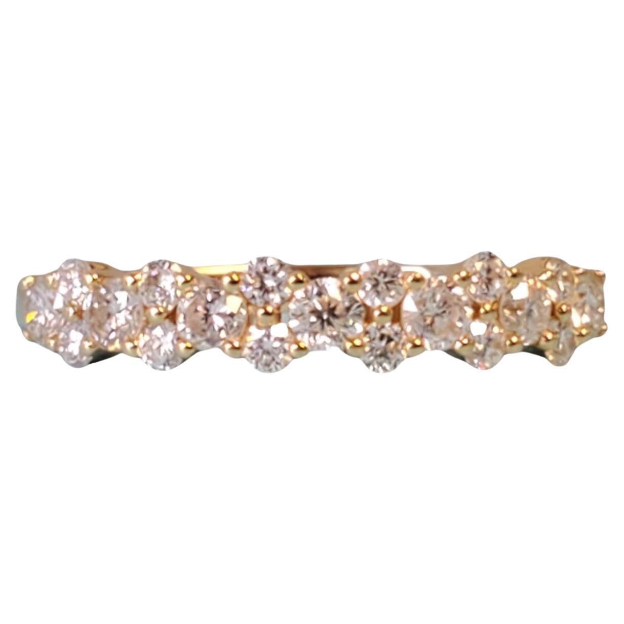 Bracelet diamant en or jaune 18k .55tcw White VS Diamonds Unworn