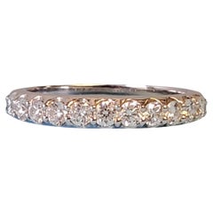 Bracelet diamant .55tcw 18k White Gold White Diamonds Unworn Eternity Style Band