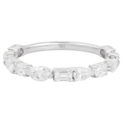 Diamond Band Marquise 18K Yellow Gold Eternity Ring
