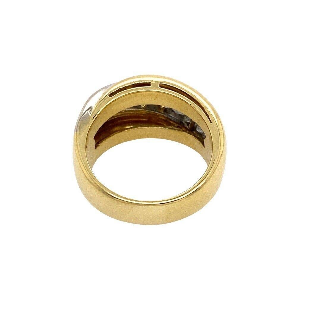 Diamond Band Ring 1.32ct G/VS1 Clarity in 18ct Yellow Gold For Sale 1