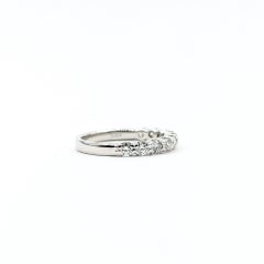Diamond Band Ring in 14k White Gold