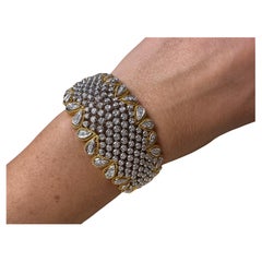 Diamant-Armreif 18KT Gold Fancy-Armreif