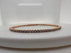 Diamond bangle bracelet 14KT gold