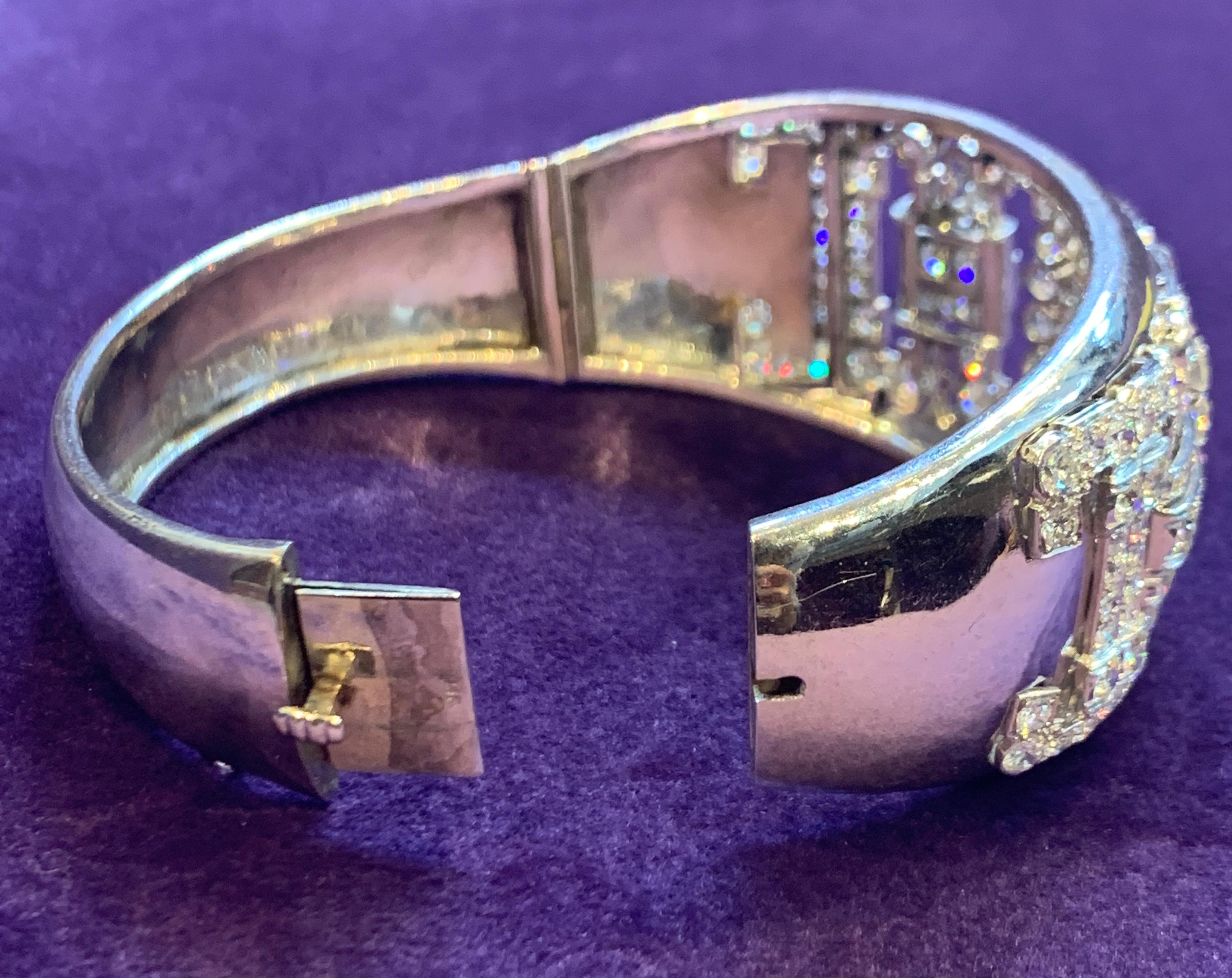 bangle diamond bracelet