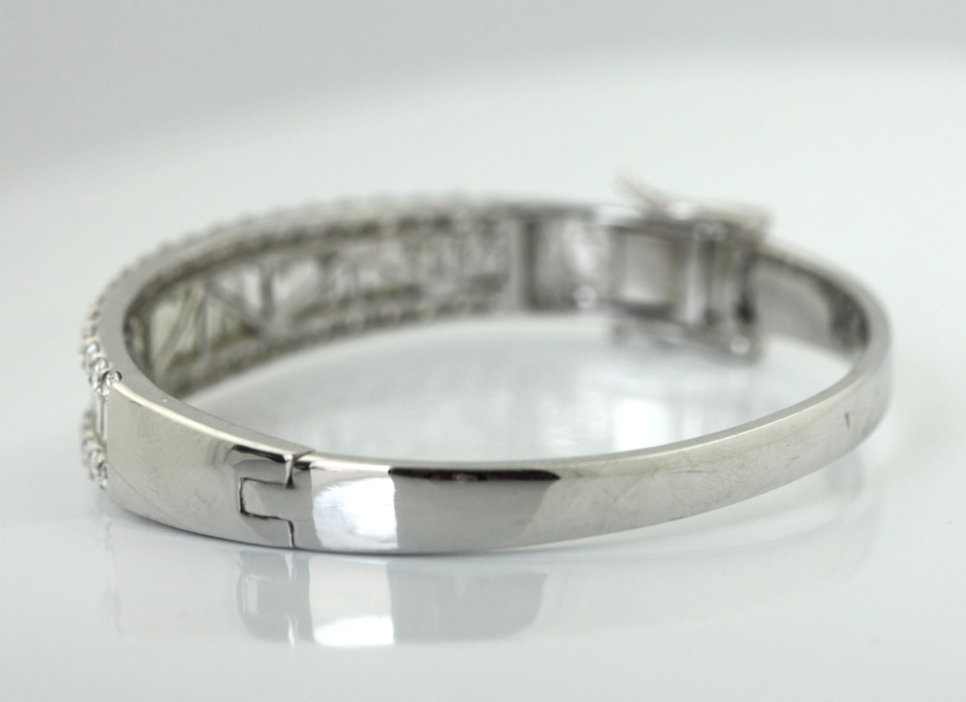 Diamond Bangle Bracelet 1