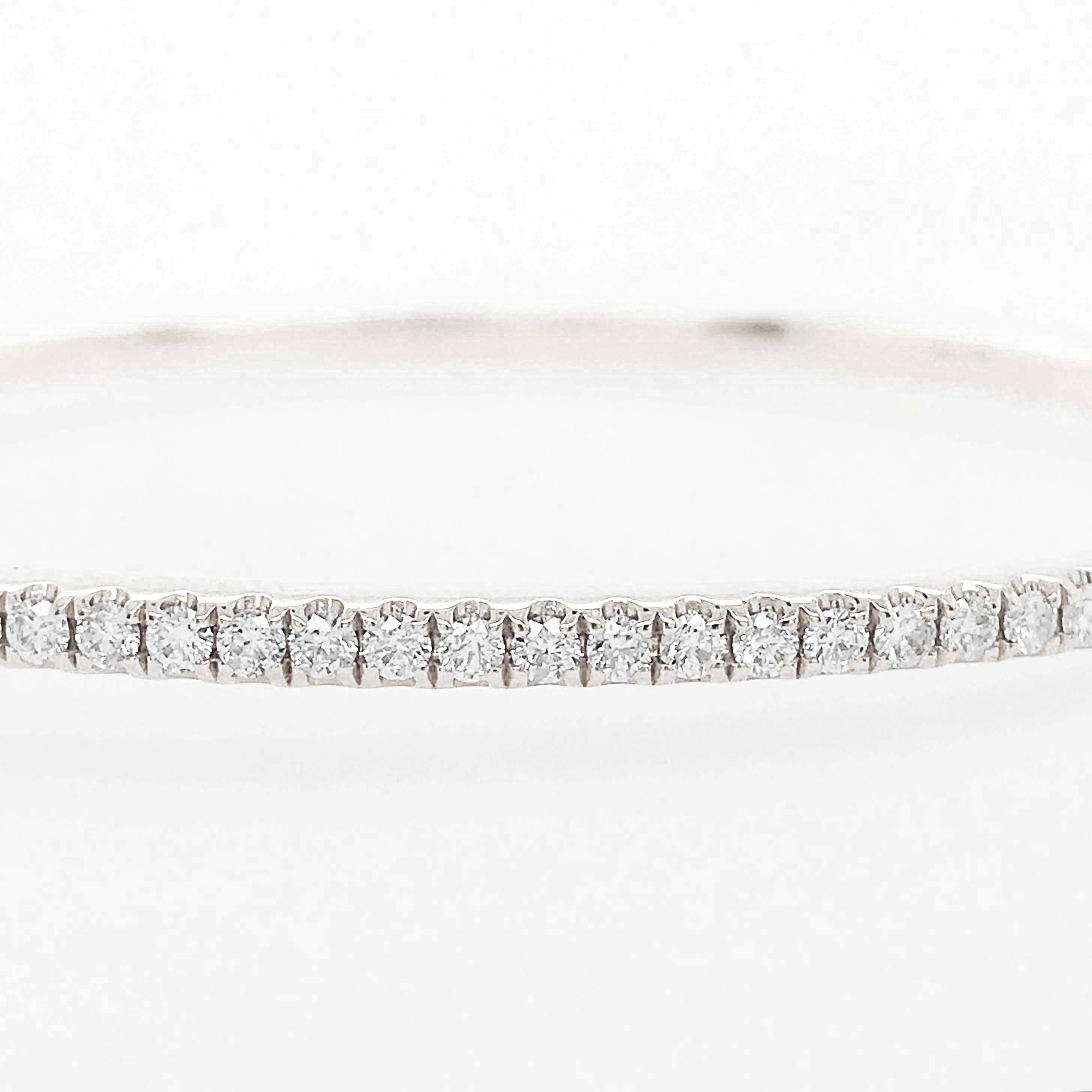 modern diamond tennis bracelet