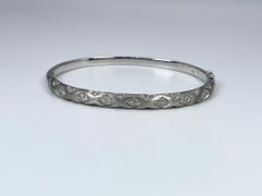 Pulsera brazalete de diamantes Pave Pulsera brazalete Raro Acabado Mate 0.55ct