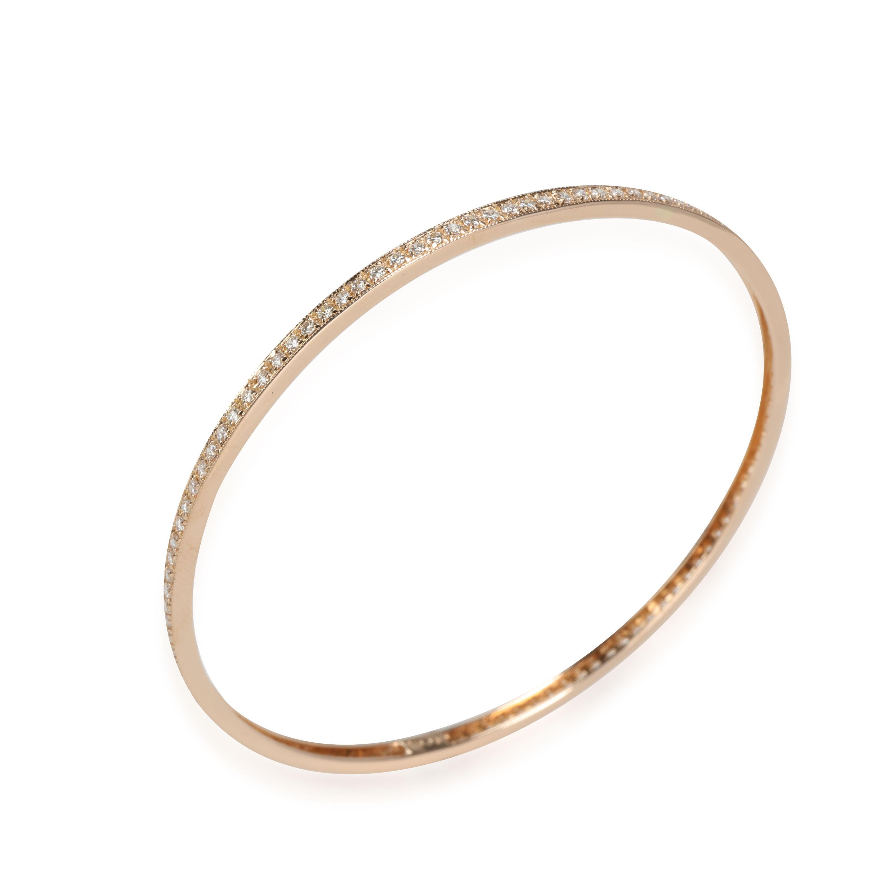 Diamond Bangle in 18k Rose Gold 1.75 CTW

PRIMARY DETAILS
SKU: 117284
Listing Title: Diamond Bangle in 18k Rose Gold 1.75 CTW
Condition Description: Retails for 2995 USD. In excellent condition and recently polished. Chain is 8 inches in