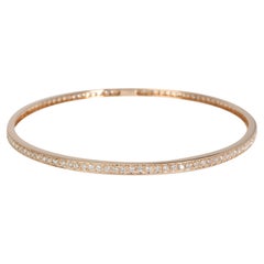 Bracciale con diamanti in oro rosa 18 carati 1,75 CTW