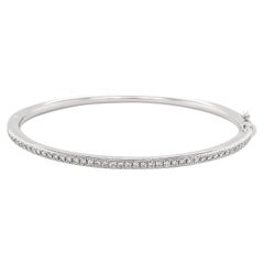 Diamant-Armreif aus 18 Karat Weißgold