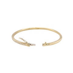 Diamond Bangle in 18k Yellow Gold
