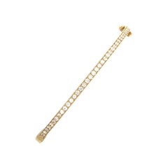 Diamond Bangle Set with F-G/SI Round Brilliant Diamonds in 18ct Yellow Gold
