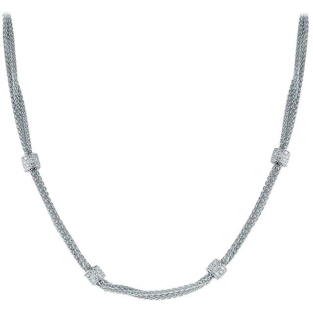 Takat 58.75 Cts. Waterfall Diamond Necklace In Platinum For Sale at 1stDibs