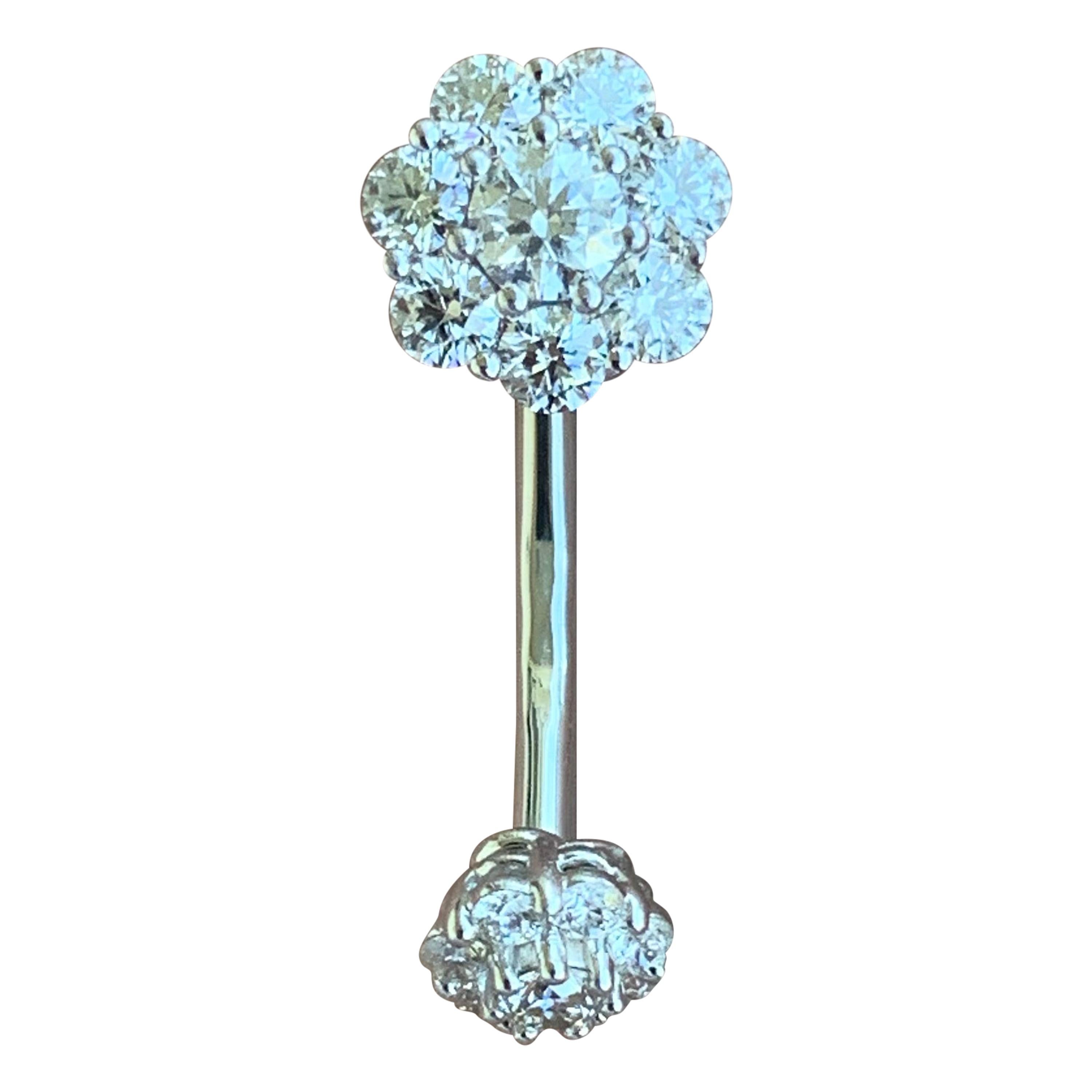 Diamond Belly Button Ring For Sale