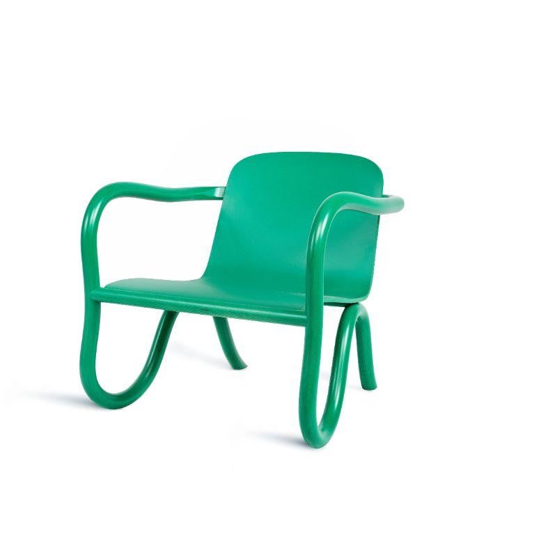 Post-Modern Kolho Original Lounge Chair in MDJ KUU Black by Made By Choice For Sale