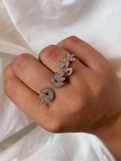 Tanisa Nahata Diamond Bloom Ring in 18Karat Gold