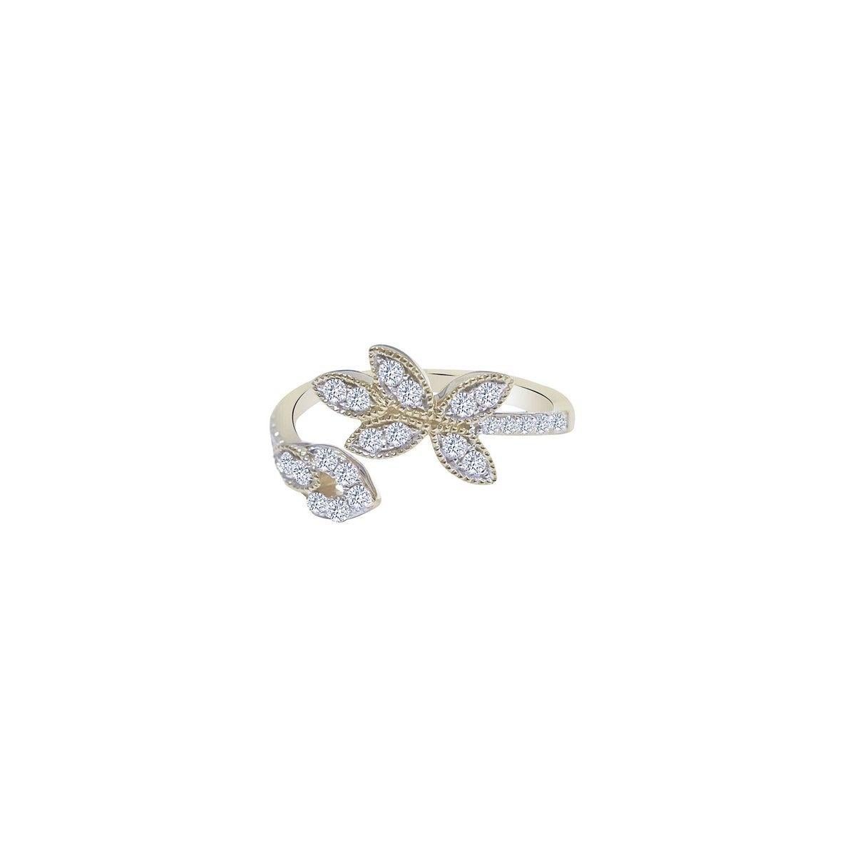 For Sale:  Diamond Bloom Ring in 18 Karat Gold 3
