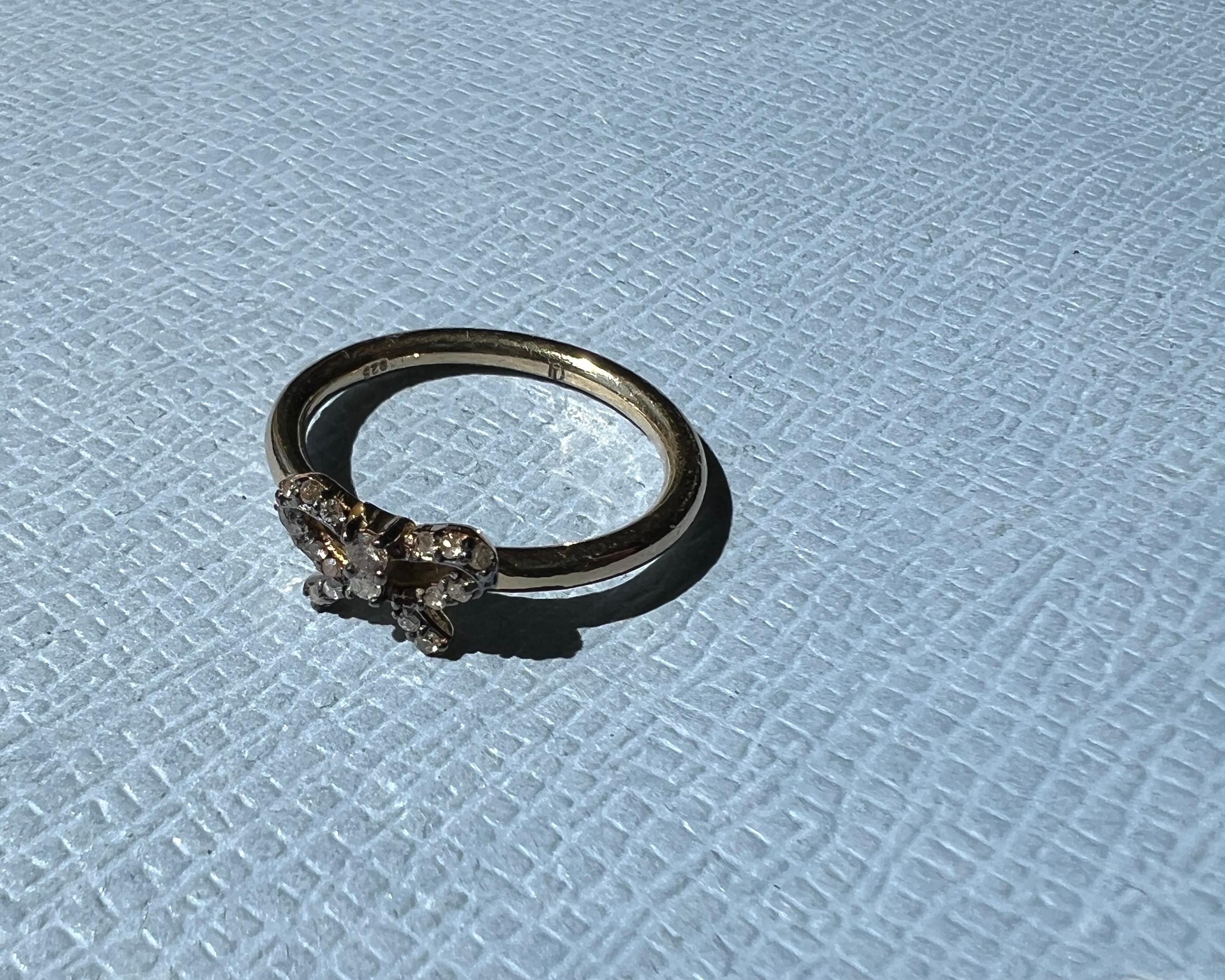 Anneau de diamant de style victorien en vente 6