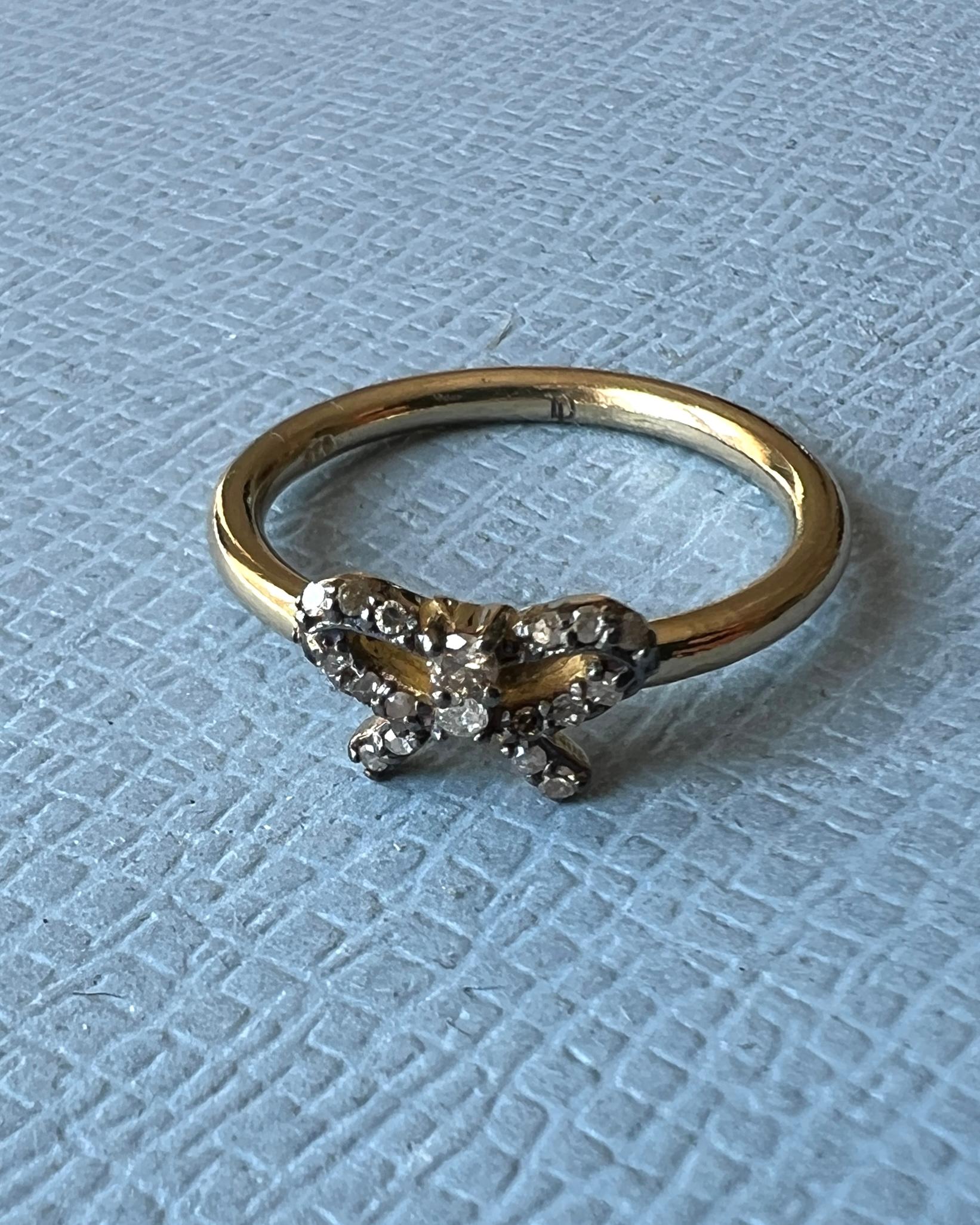 Anneau de diamant de style victorien en vente 8