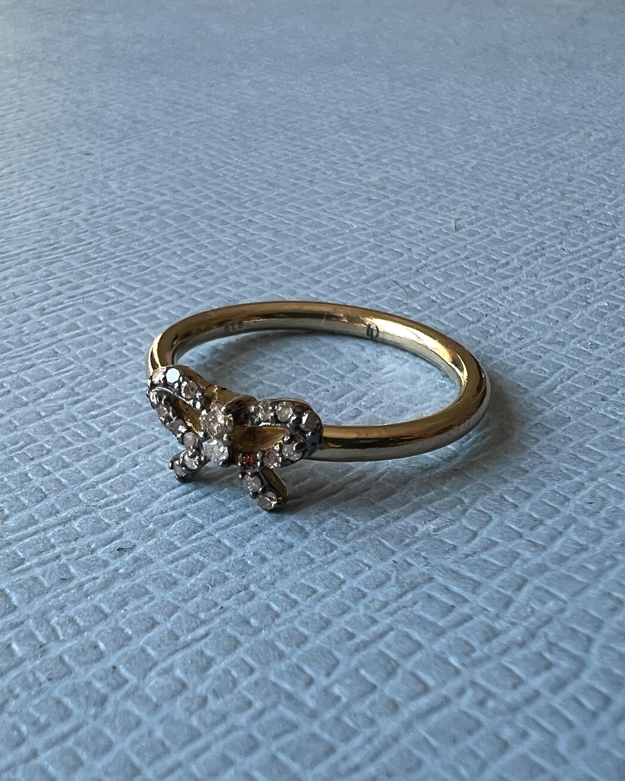Anneau de diamant de style victorien en vente 11