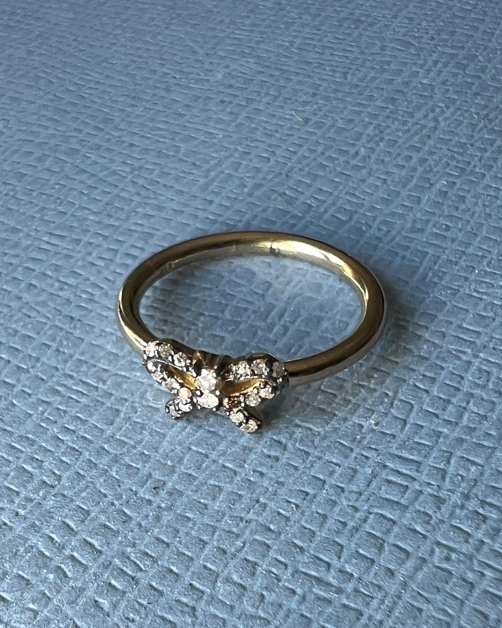 Anneau de diamant de style victorien en vente 14