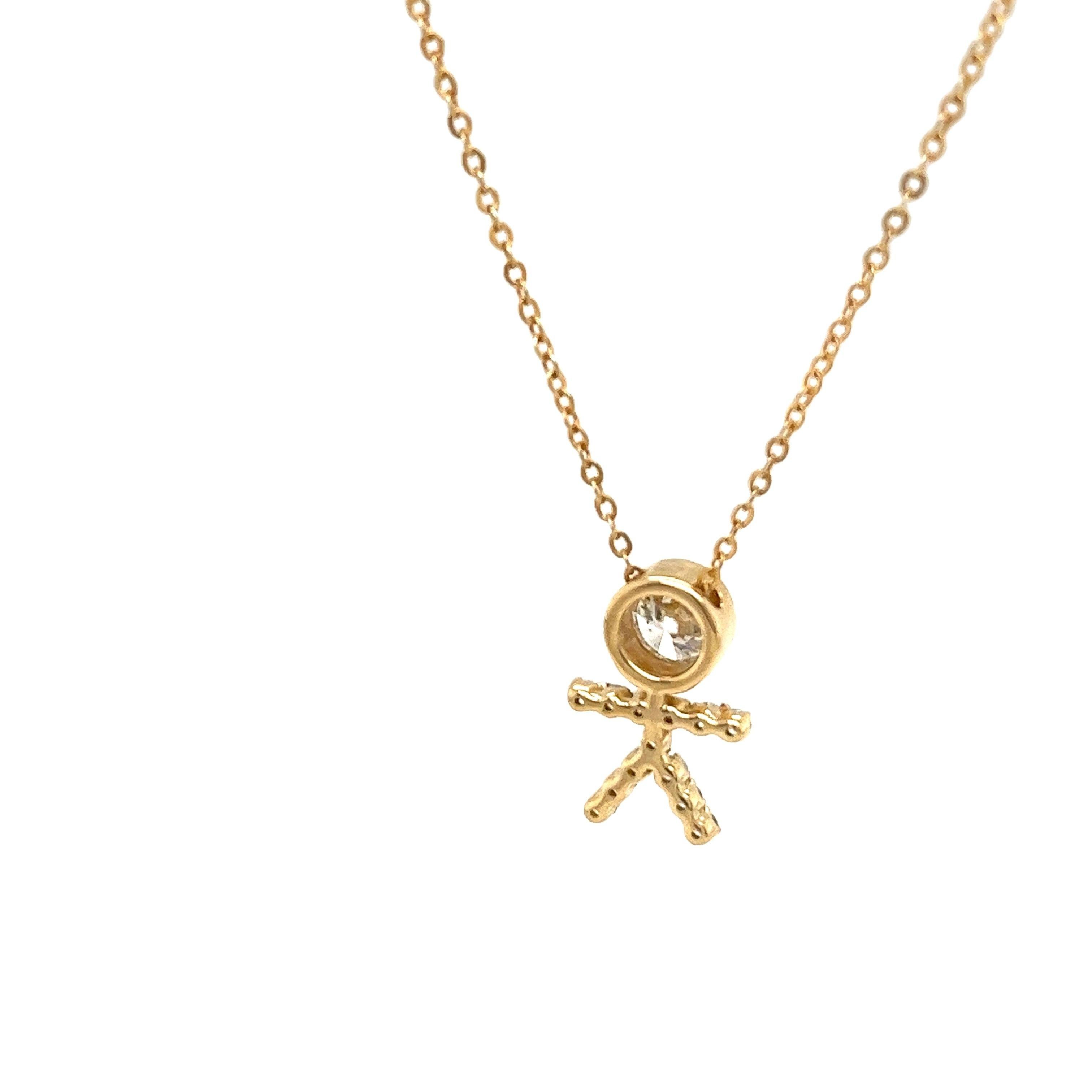 Colgante de diamantes 