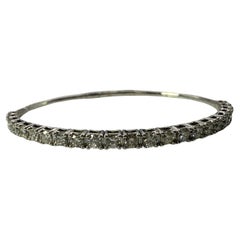 Diamond bracelet 2.45 carats 7 grams FLEXIBLE bracelet fits all new technology