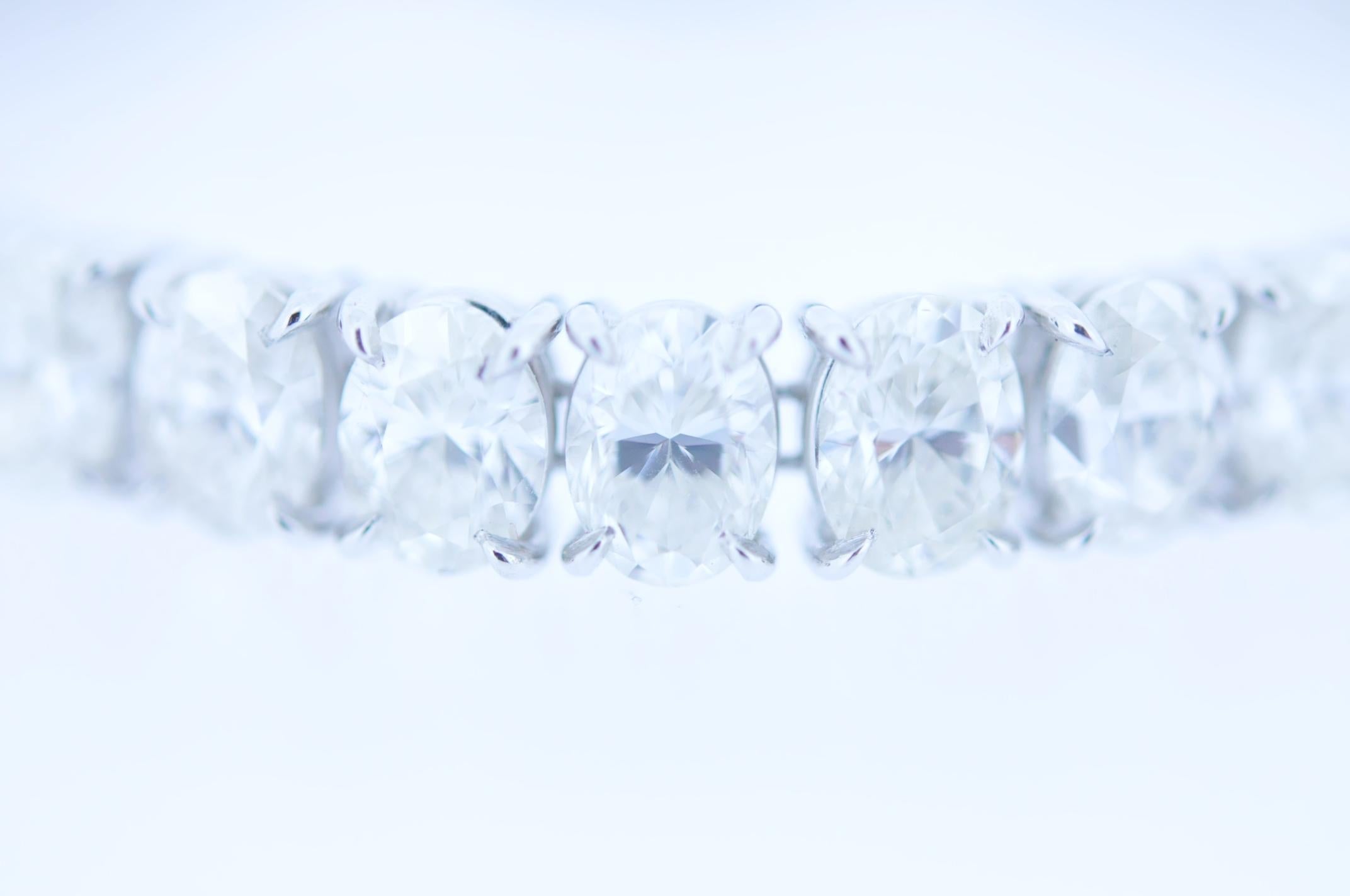 Modern Diamond Bracelet For Sale