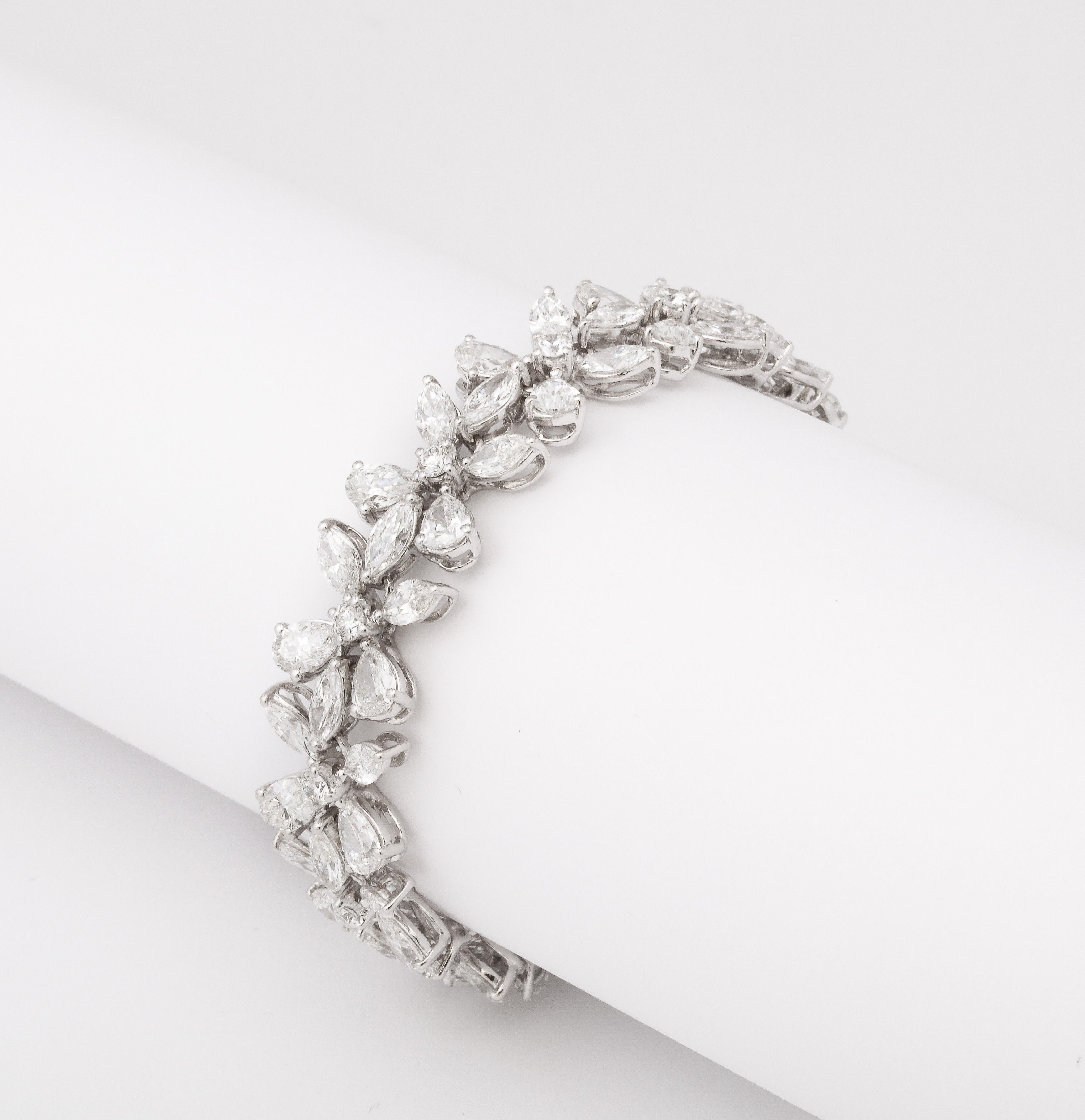 Diamond Bracelet In New Condition For Sale In New York, NY