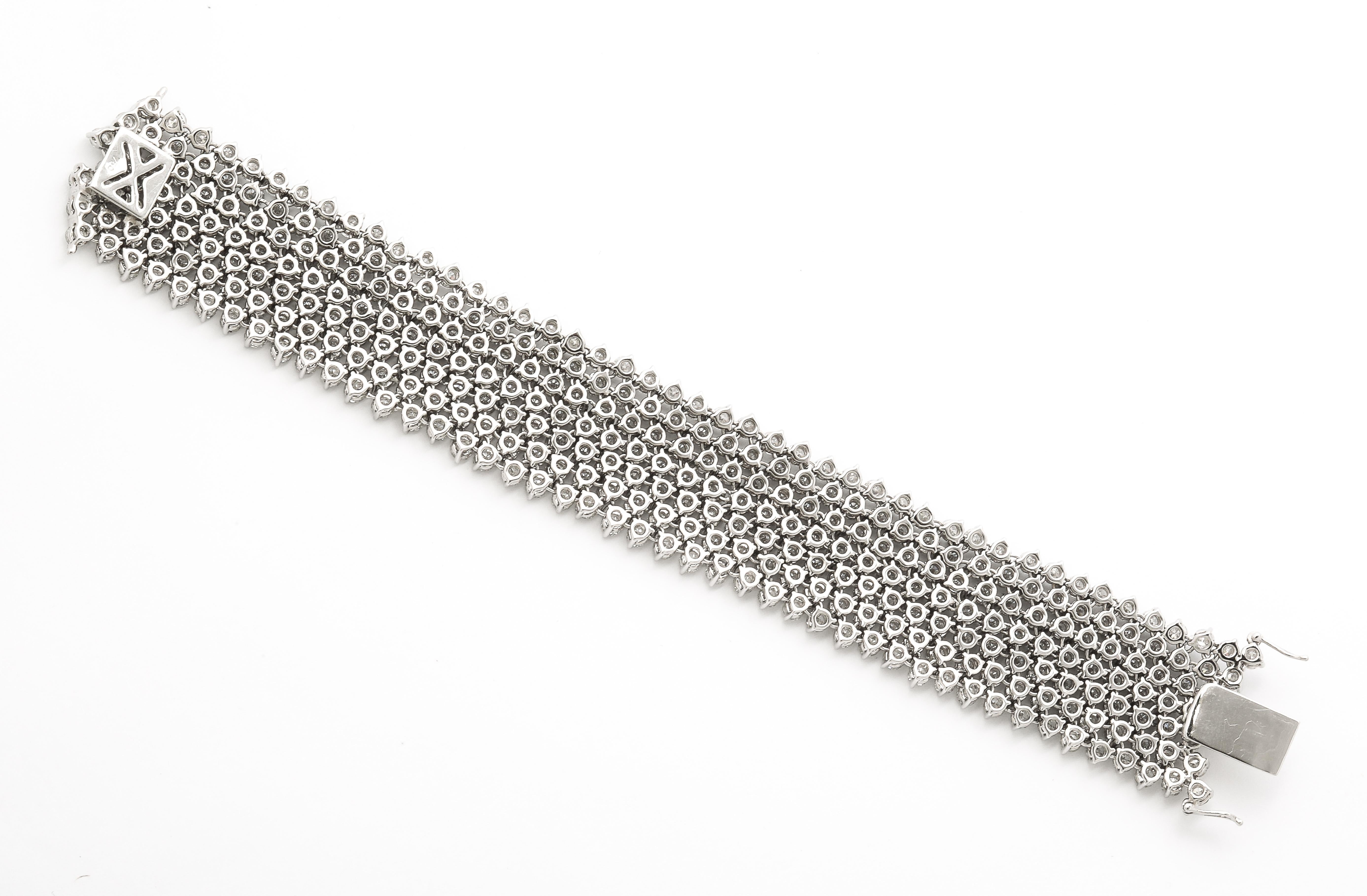 Bracelet de diamants en vente 4
