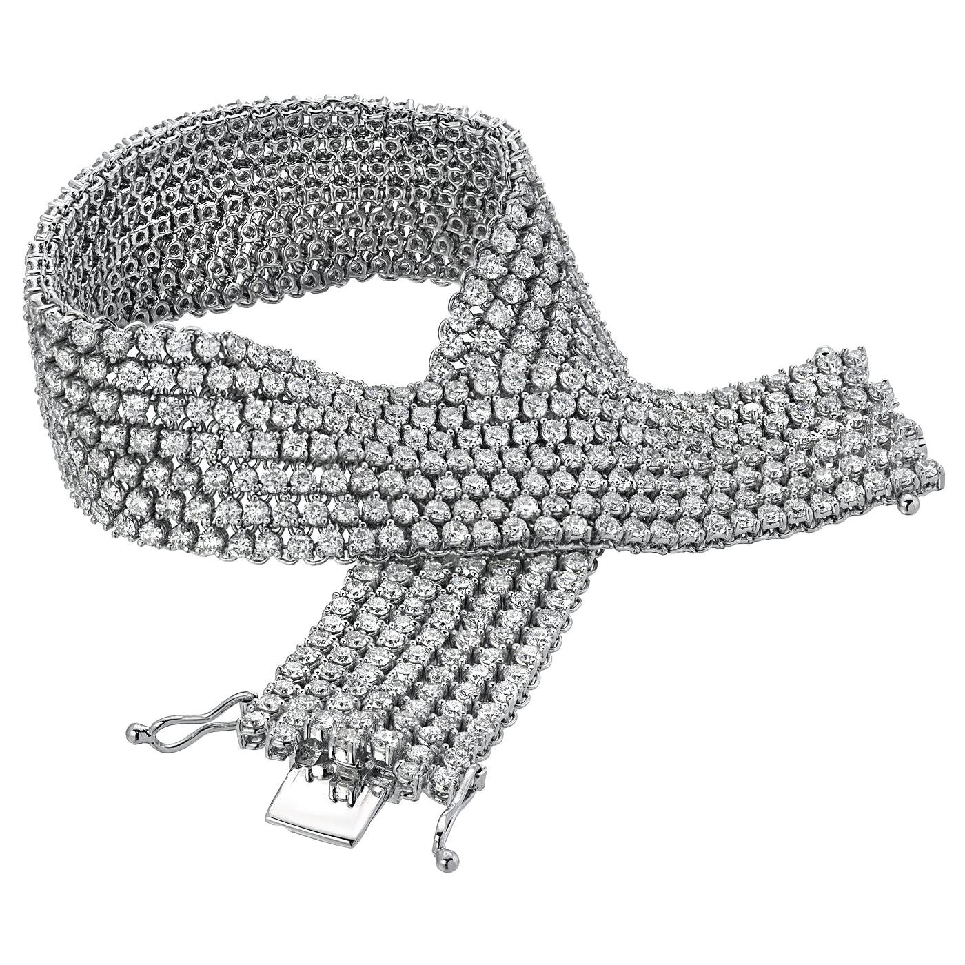 Diamond Bracelet 13.08 Carats