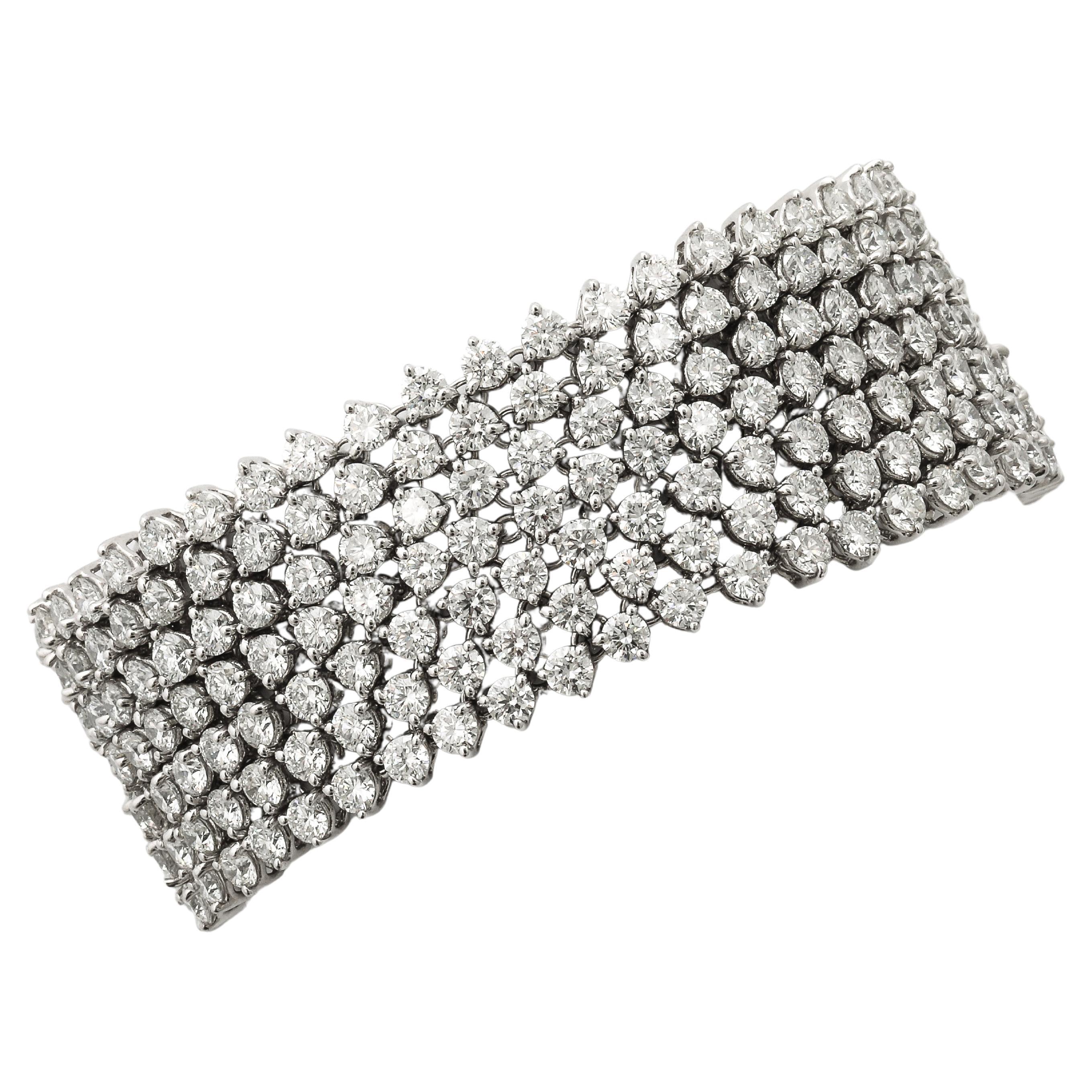 Bracelet de diamants en vente