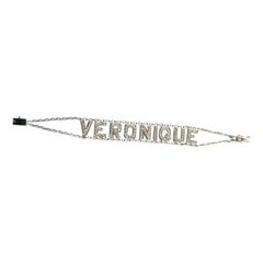 Diamond Bracelet in 18 Karat White Gold VERONIQUE