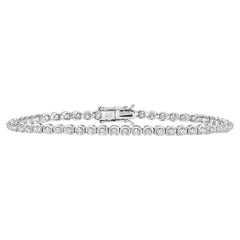 DIAMOND BRACELET IN 9CT WHITE Gold