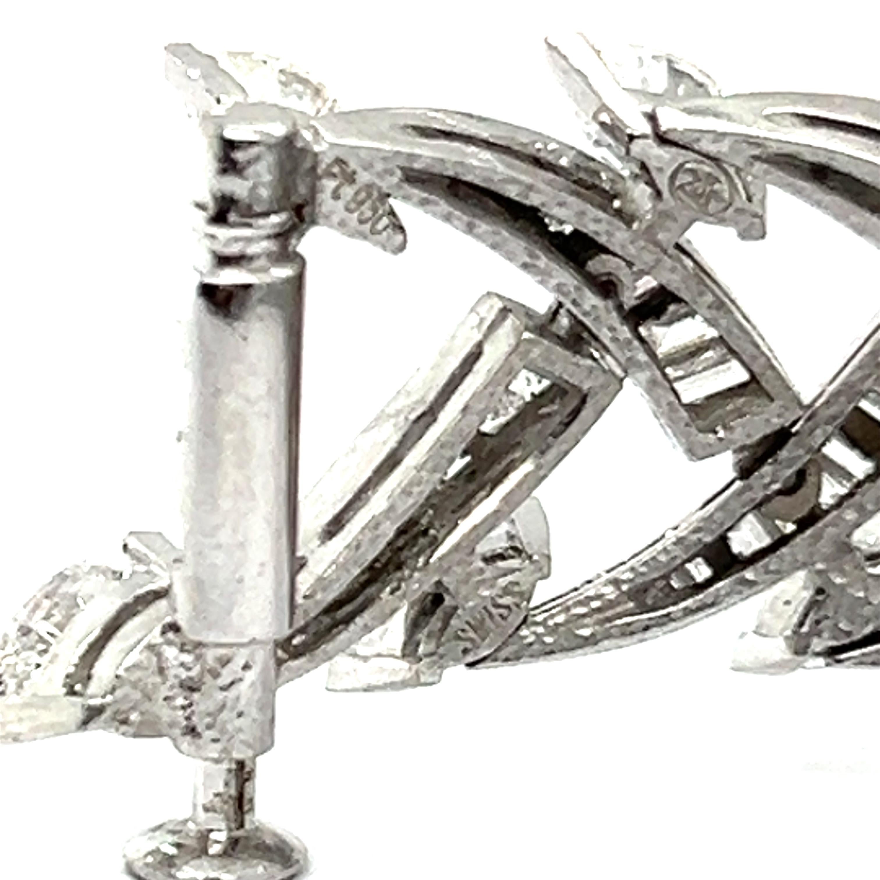 Diamantarmband aus Platin 950 mit Diamanten  von Gübelin im Angebot 4