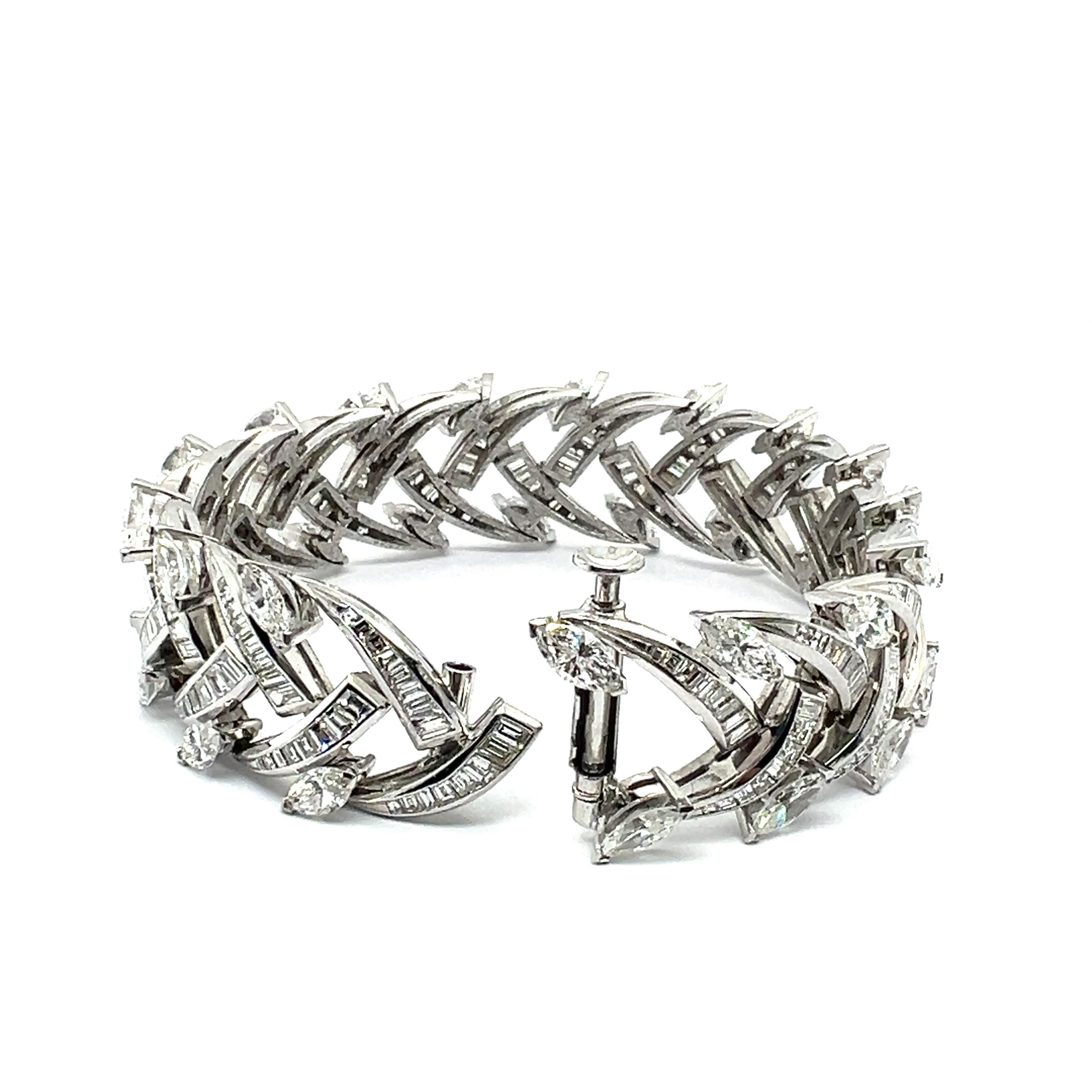 Diamond Bracelet in Platinum 950  by Gübelin 5
