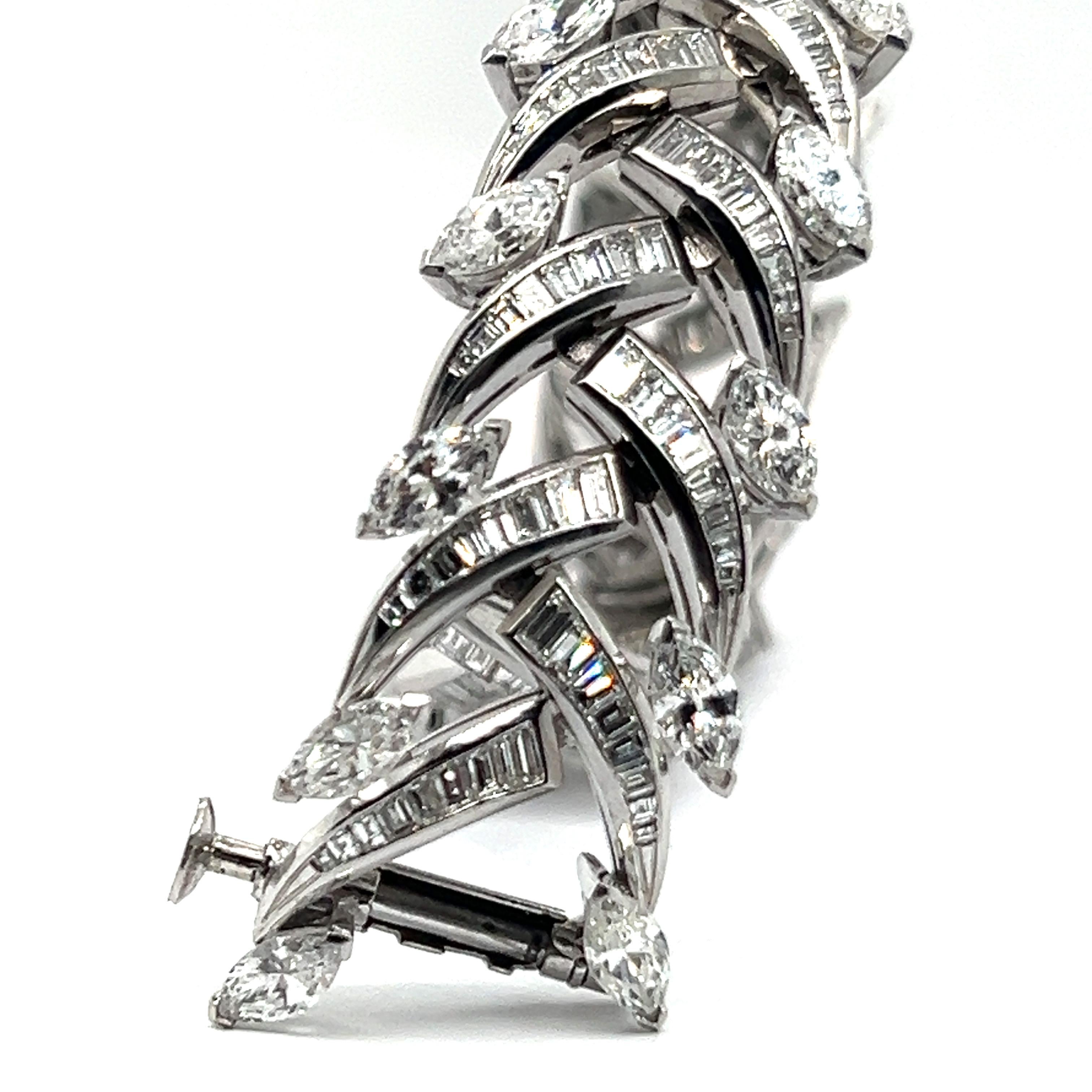 Diamond Bracelet in Platinum 950  by Gübelin For Sale 7