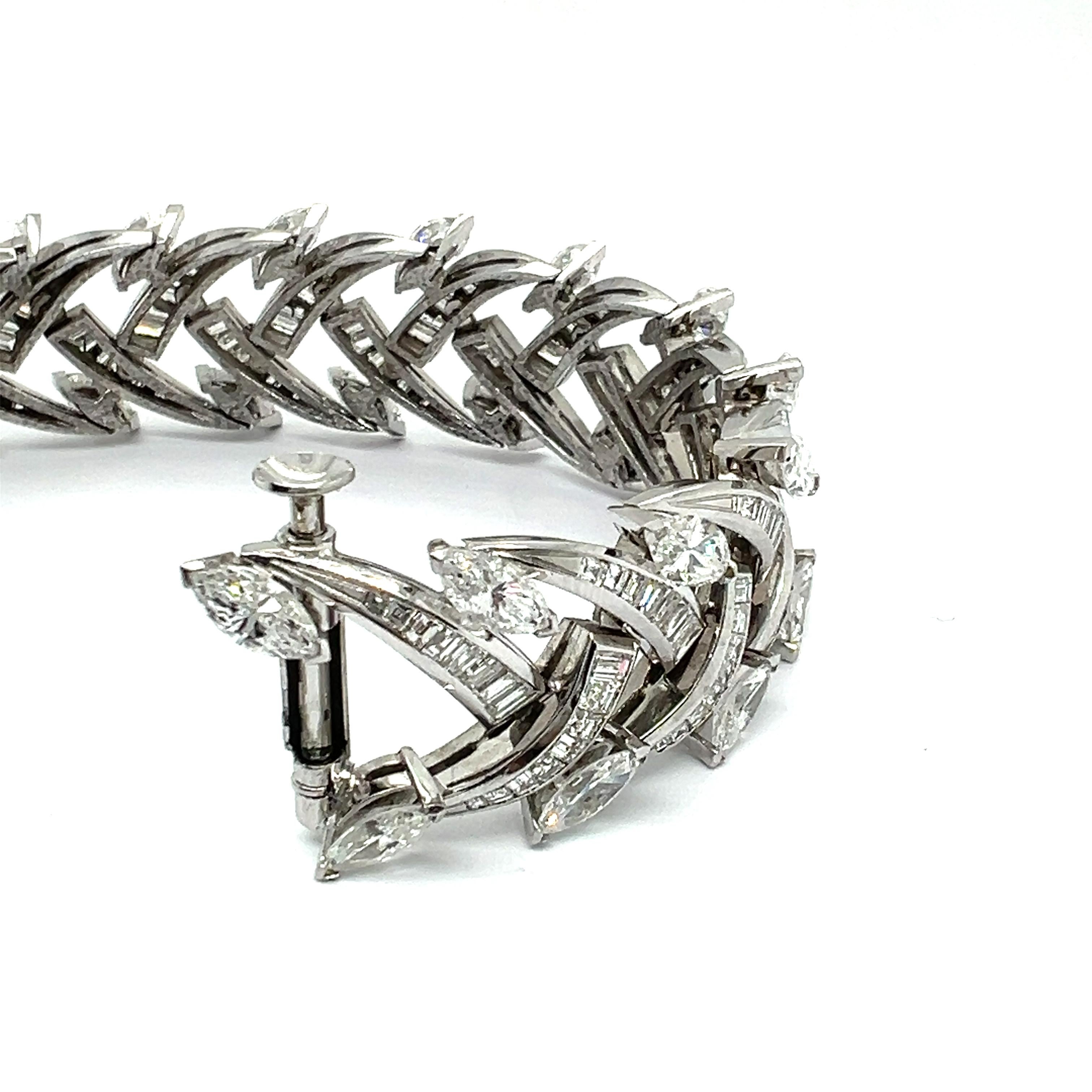 Diamond Bracelet in Platinum 950  by Gübelin 3