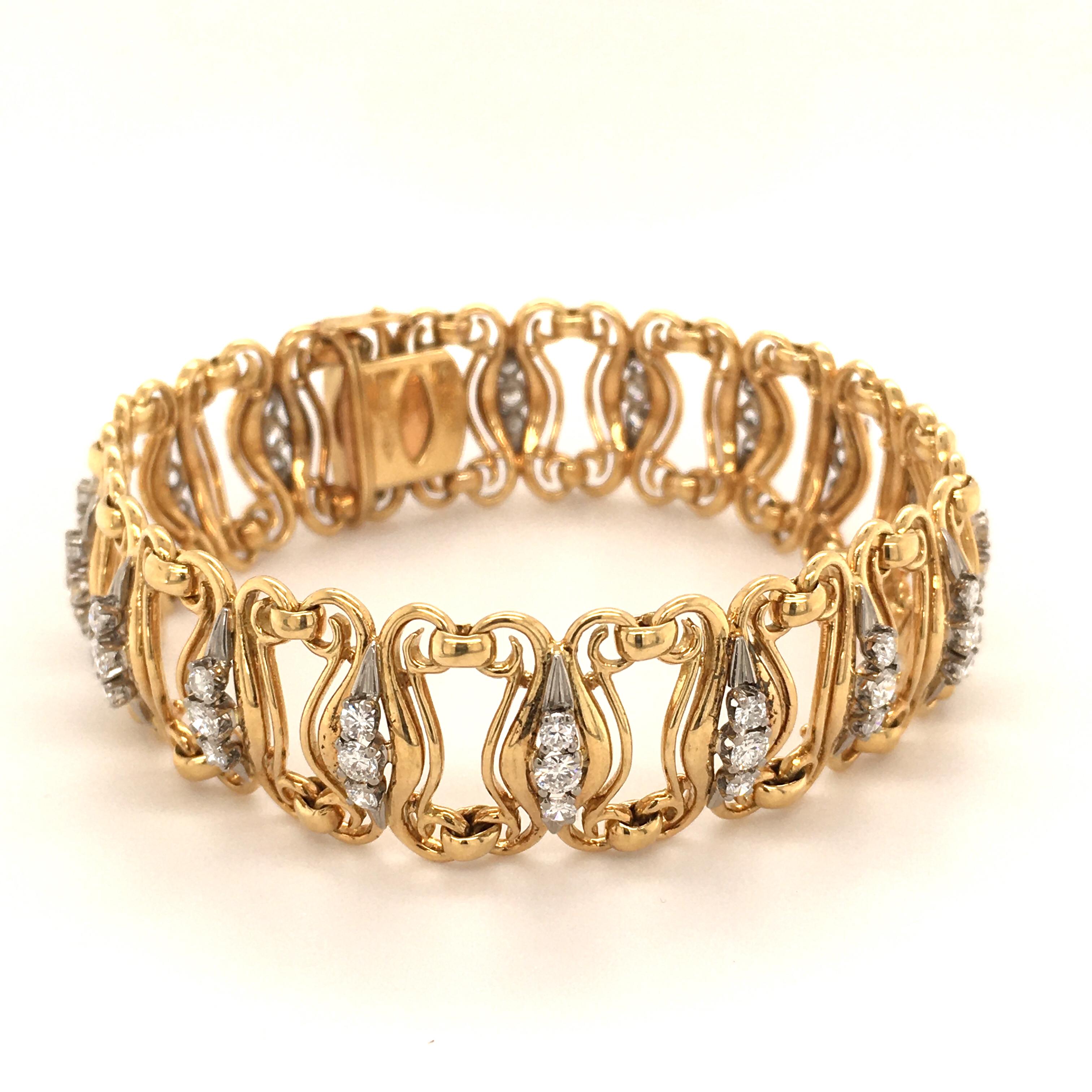 750 white gold bracelet price