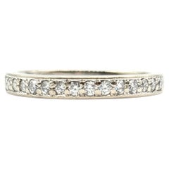 Diamond Bridal Band in 14k White Gold
