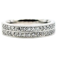 Diamond Bridal Band in 14k White Gold