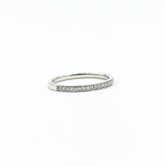 Diamond Bridal Ring in 14k White Gold