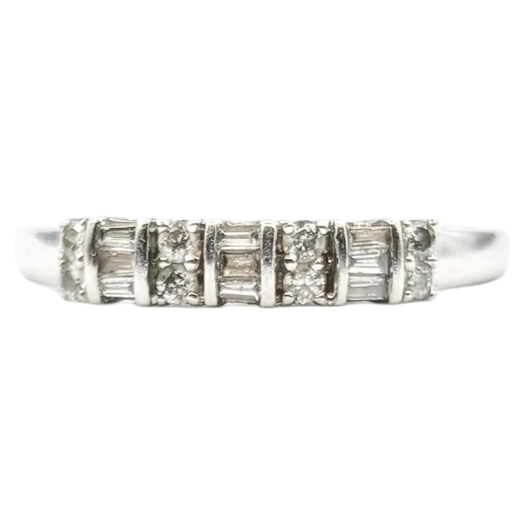 Diamond Bridal Ring in 14k White Gold