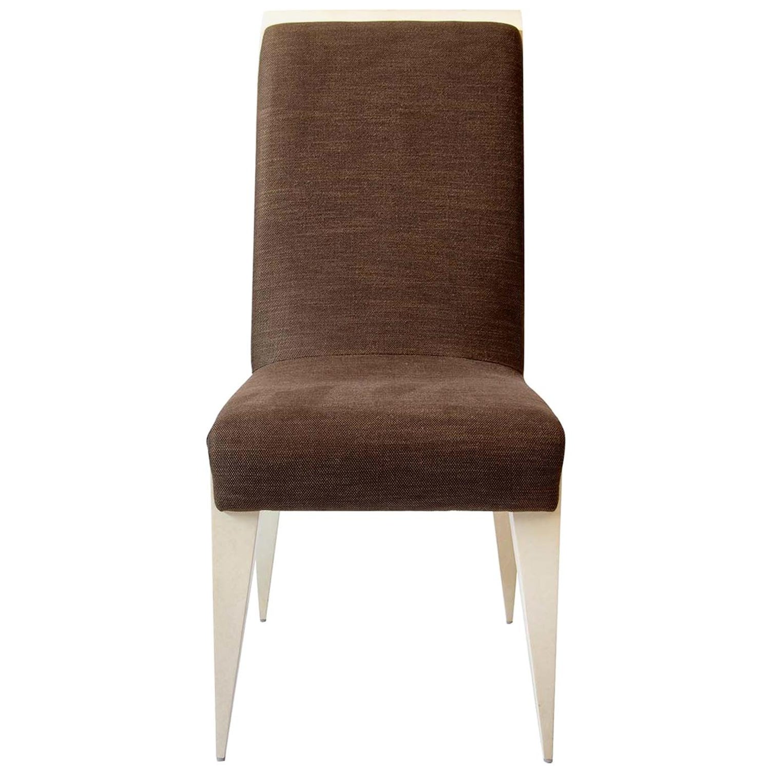 Diamond Brown Dining Chair For Sale at 1stDibs