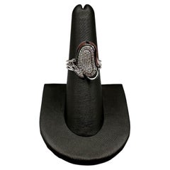 Diamond Butterfly Ring in 14kt White Gold - 0.40ctw GH SI Diamonds, Size 7